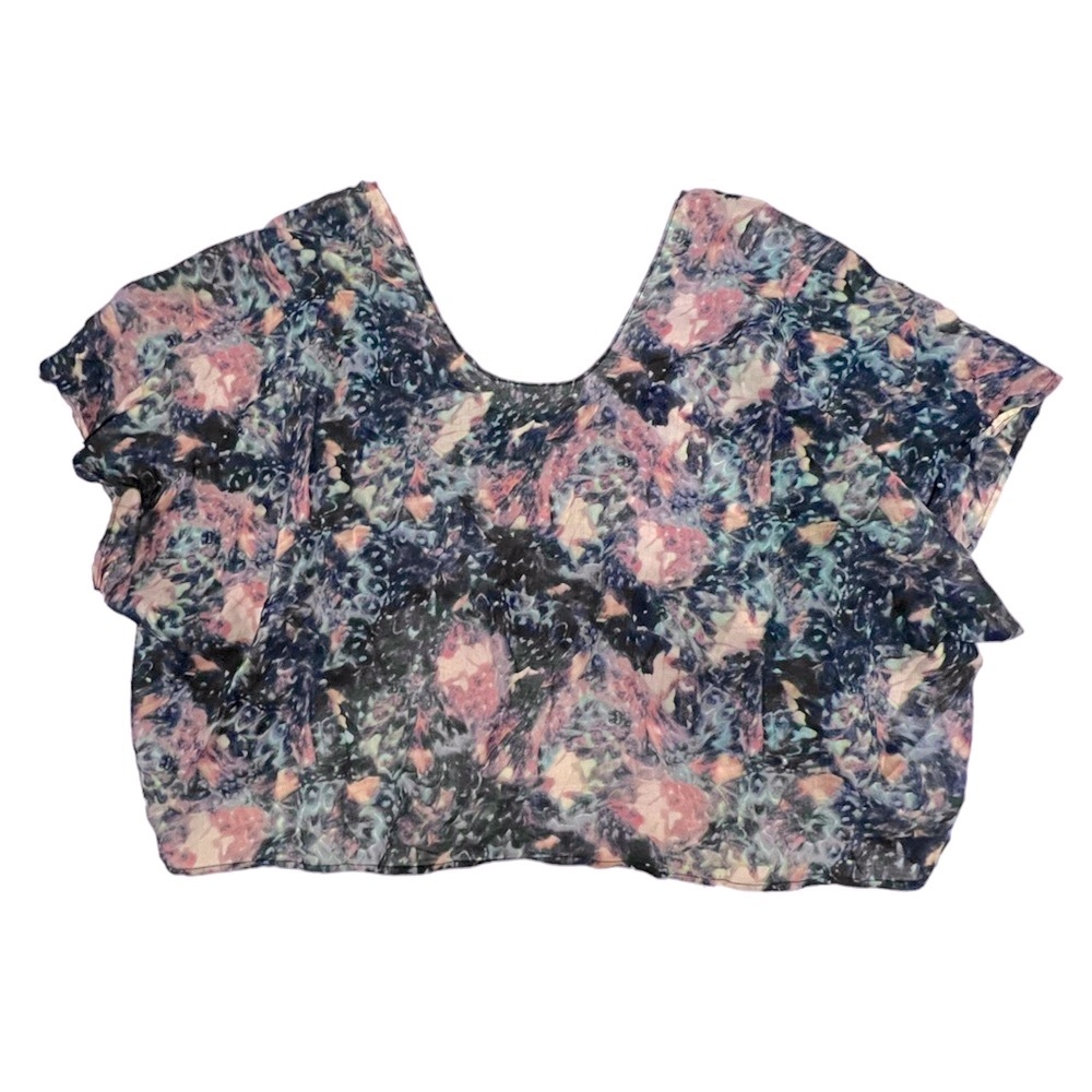 Insight Abstract Crop Top